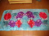Veu Floral manchado